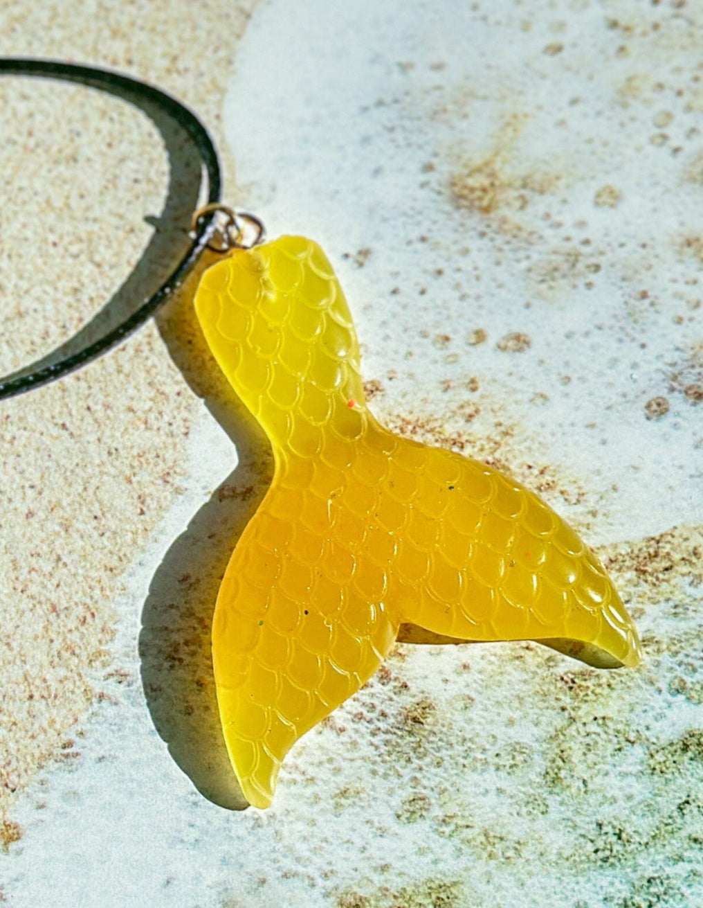 Buttercup Mermaid Tail Necklace