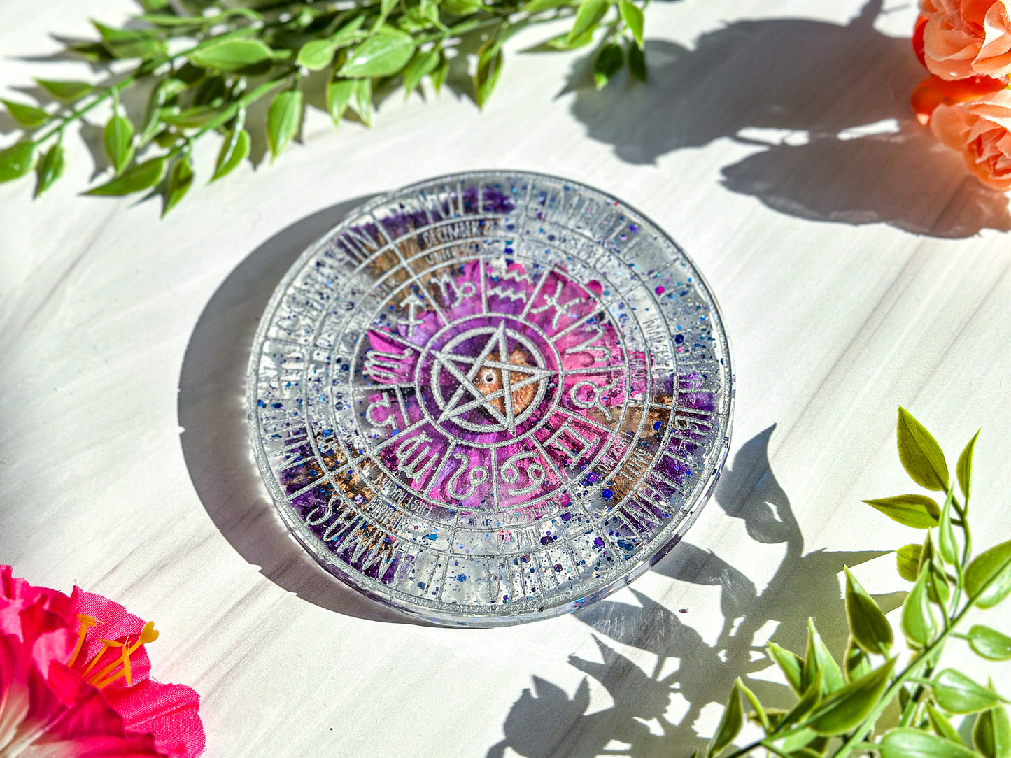 Flowing Flowers Incense Burner