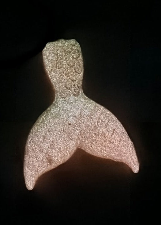Golden Hour Mermaid Tail Necklace