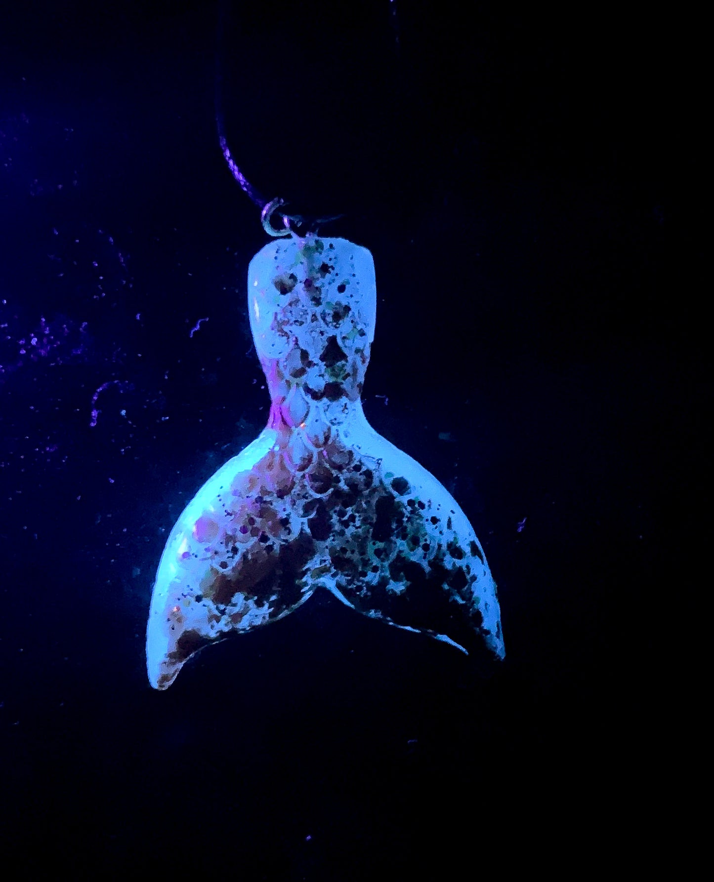 Summer Splash Mermaid Tail Necklace