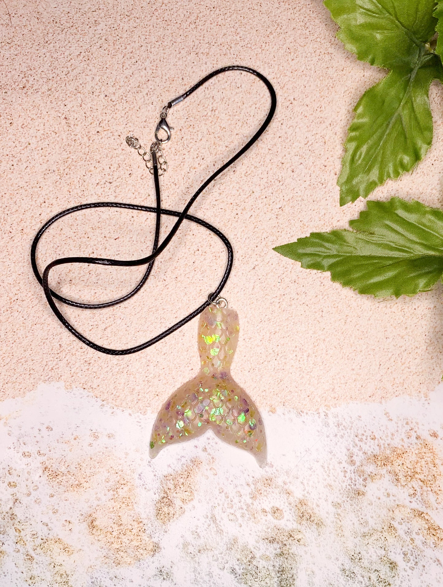 Dewdrop Mermaid Tail Necklace