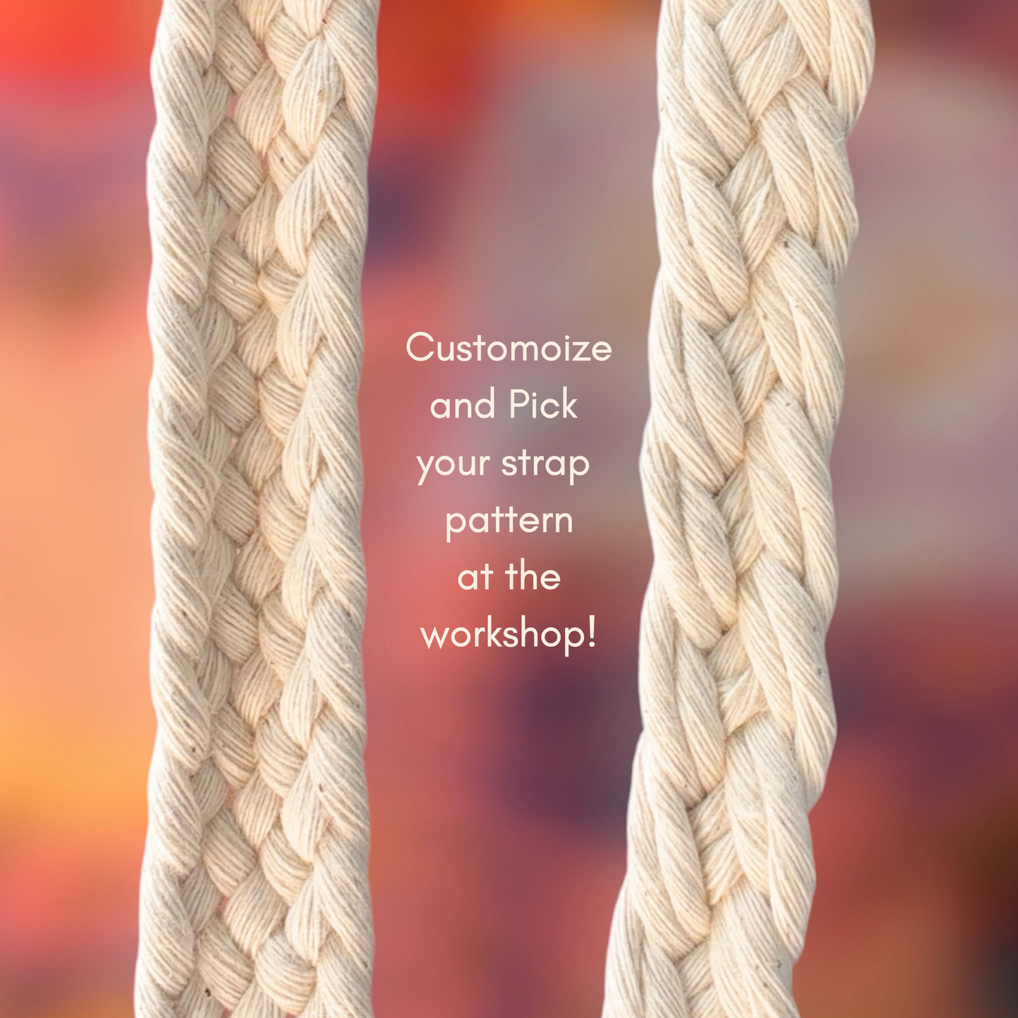 Knot Your Average Macrame Water Bottle Sling