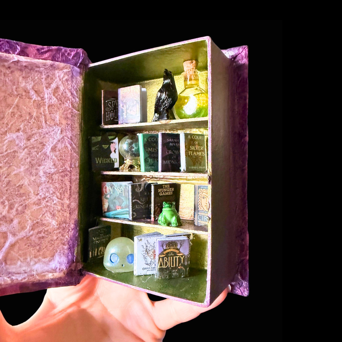 Grimoire Mini Bookshelf Workshop