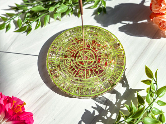 Summer Glass Incense Burner