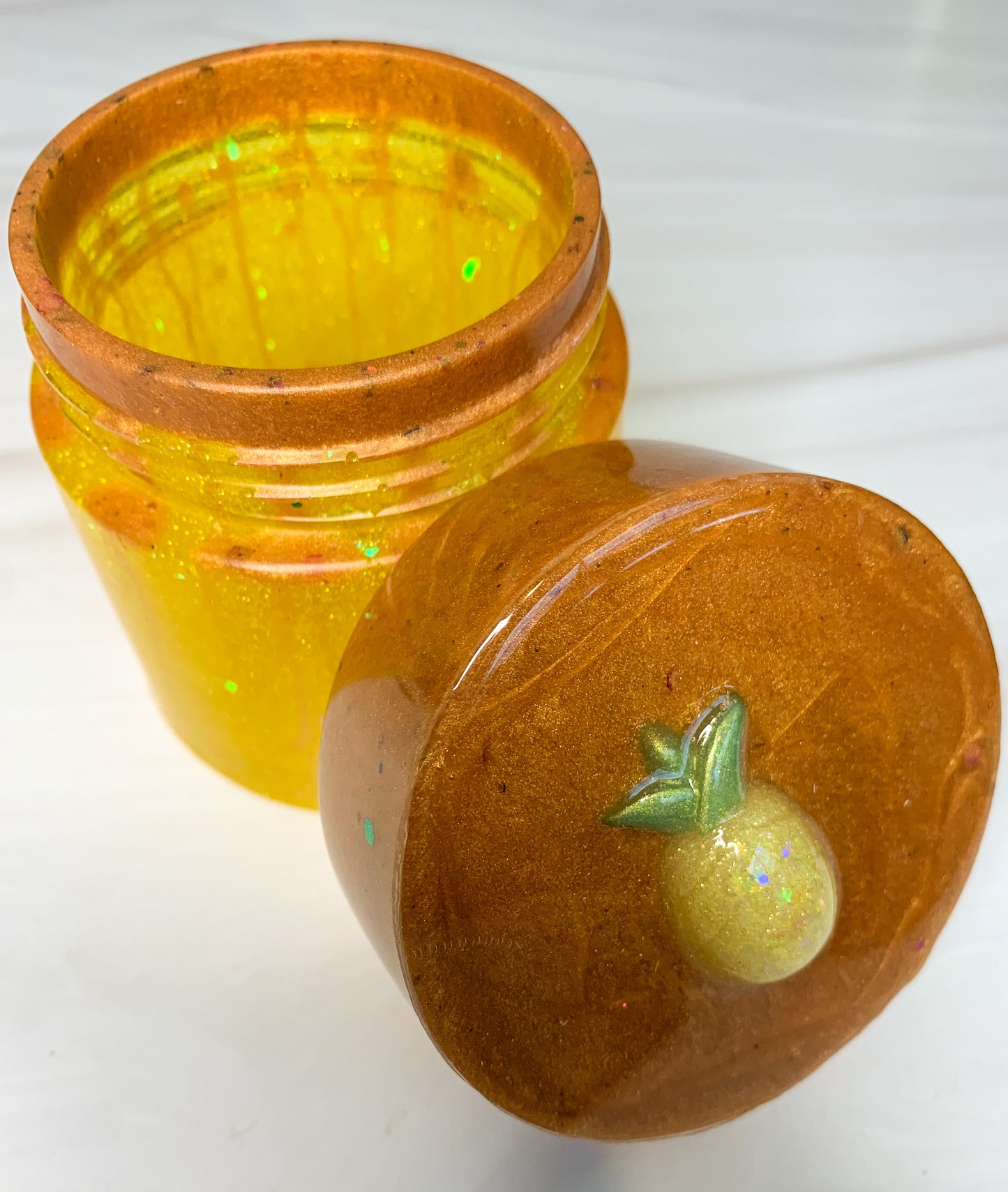 Pineapple Upside Down Cake Jar