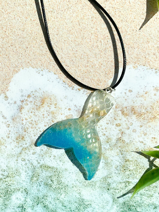 Driftwood Mermaid Tail Necklace