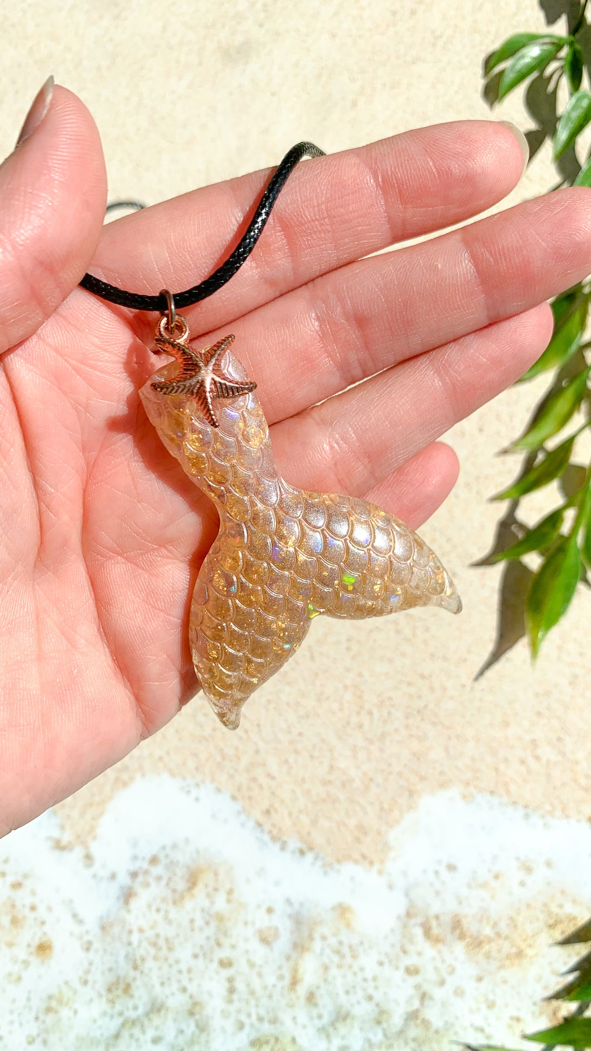 The Starfish Mermaid Tail Necklace