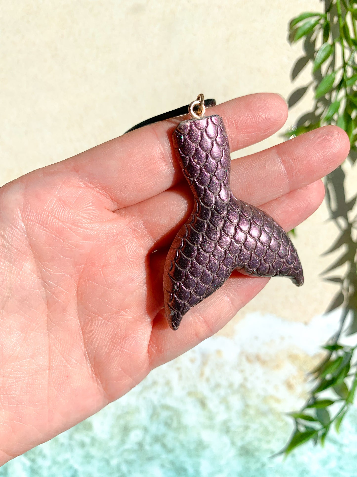 Nightshade Mermaid Tail Necklace