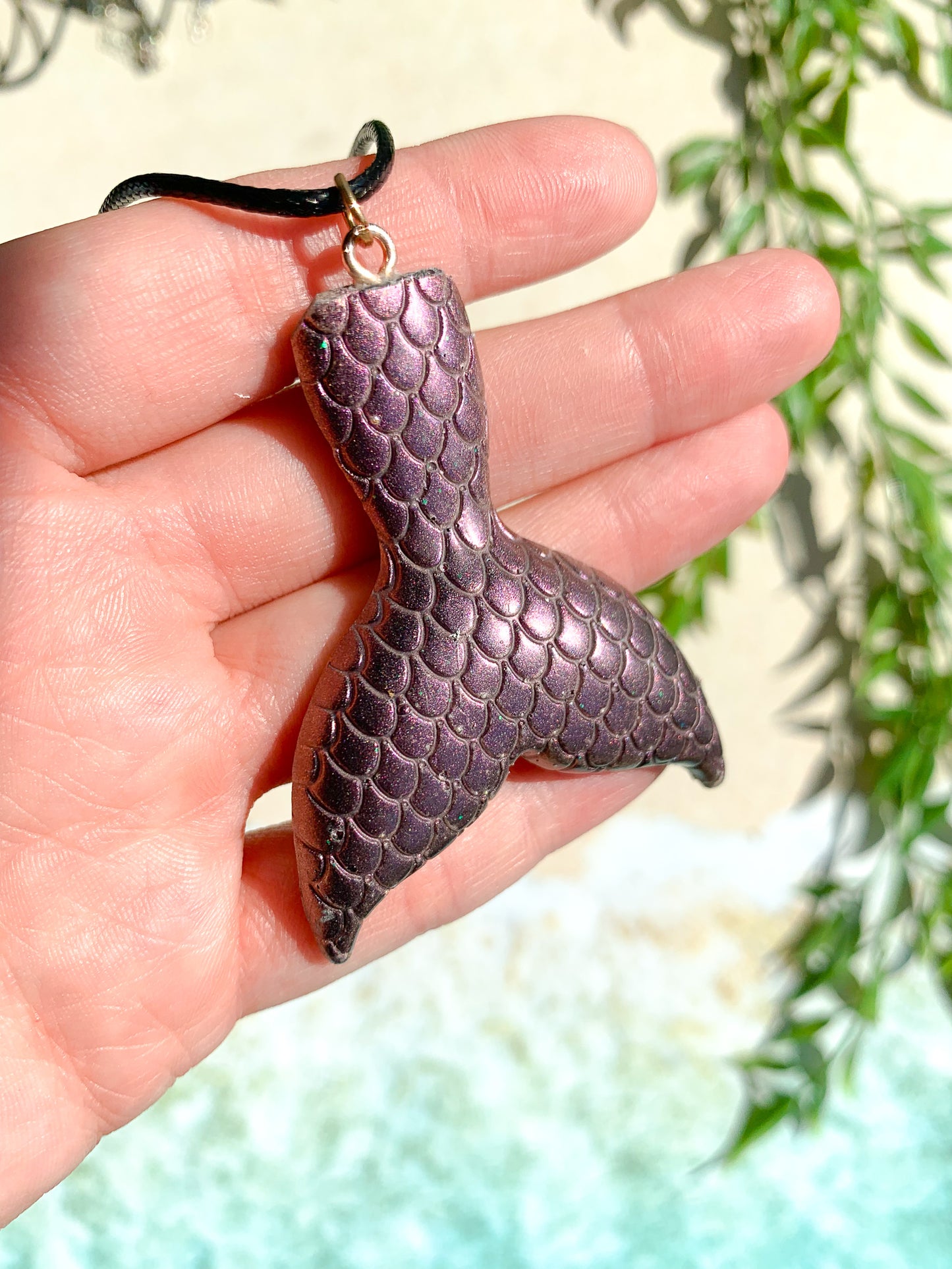 Nightshade Mermaid Tail Necklace