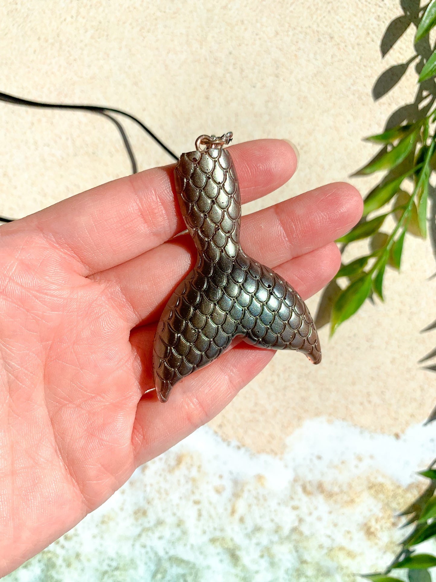 Armored Mermaid Tail Necklace