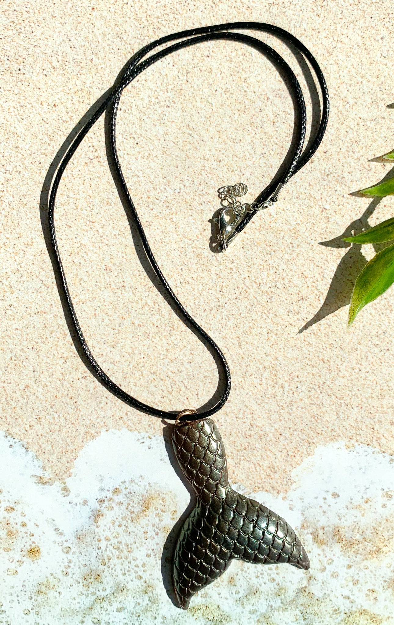 Armored Mermaid Tail Necklace