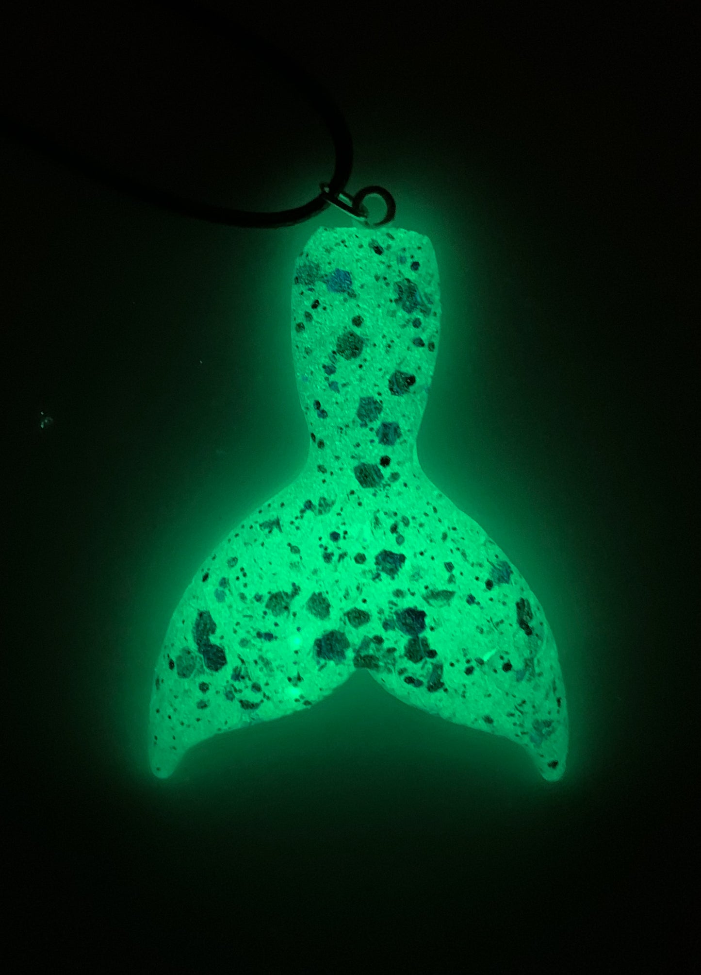 Glowing Kelp Magic Mermaid Tail Necklace