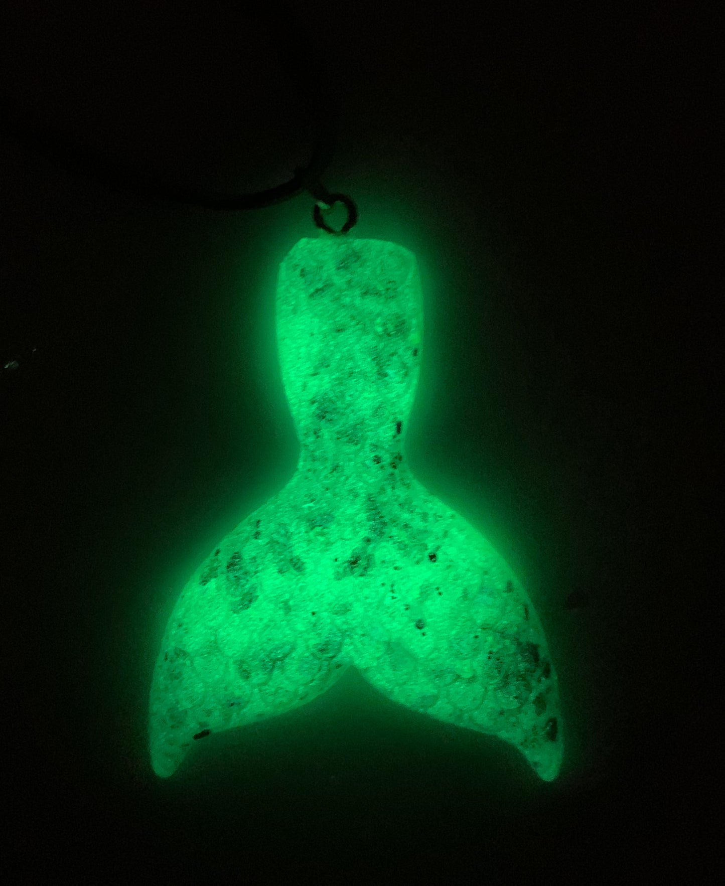 Glowing Ariel Mermaid Tail Necklace