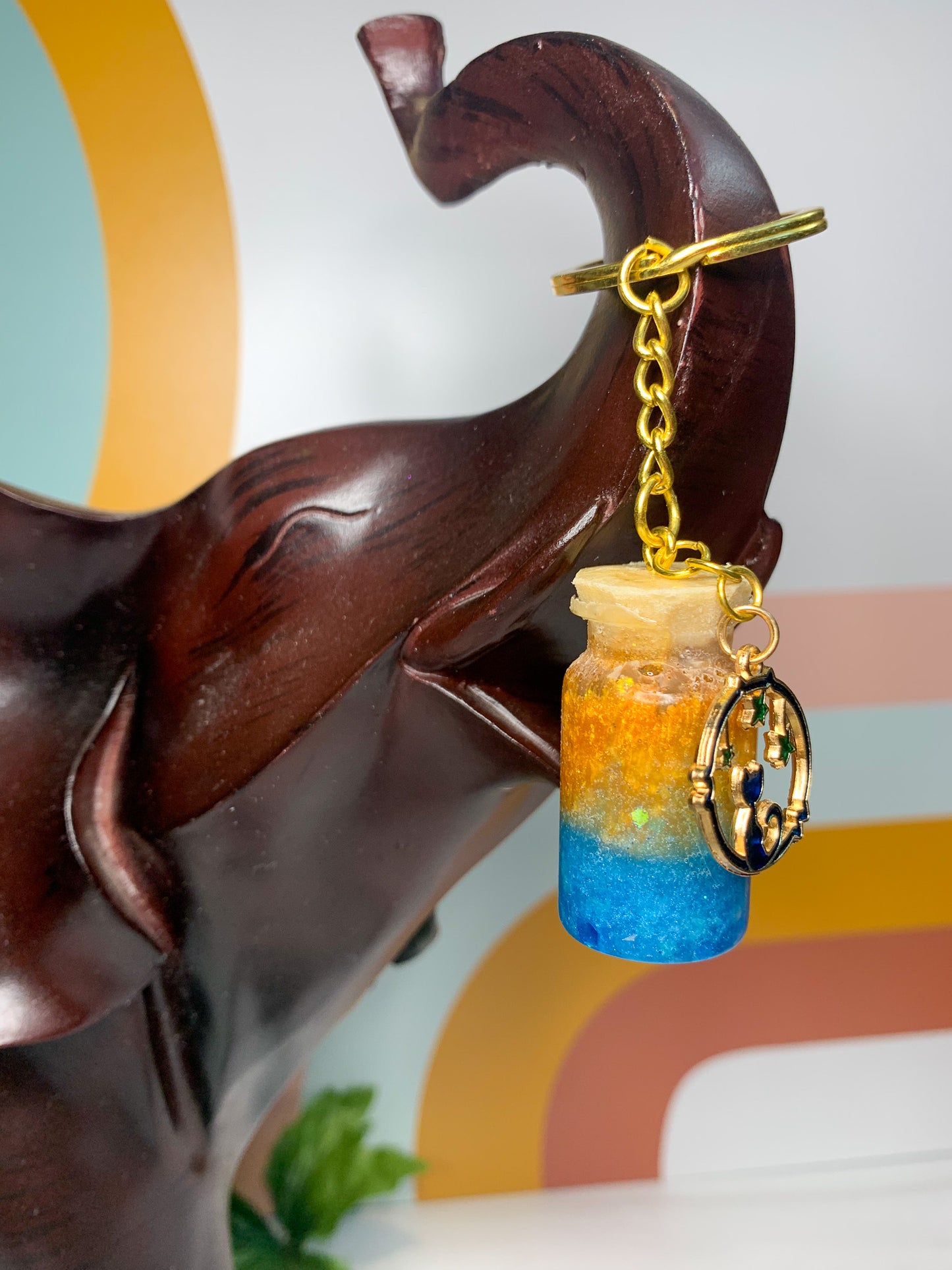 Cat's Cradle Potion Bottle Keychain